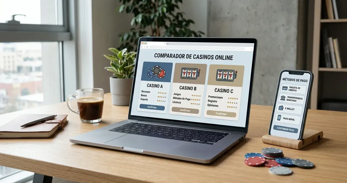 Comparativa de casinos online internacionales accesibles desde España