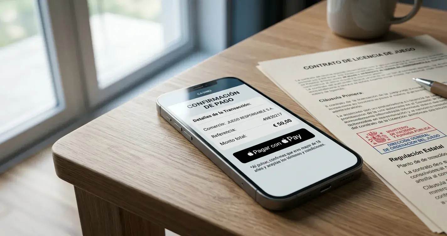 Mejores Casinos con Apple Pay España 2026 — Guía DGOJ