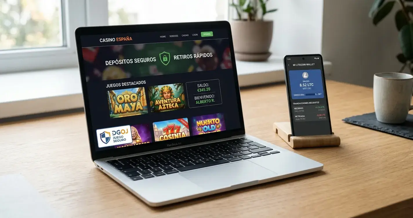Casinos online que aceptan Litecoin (LTC) en España 2026