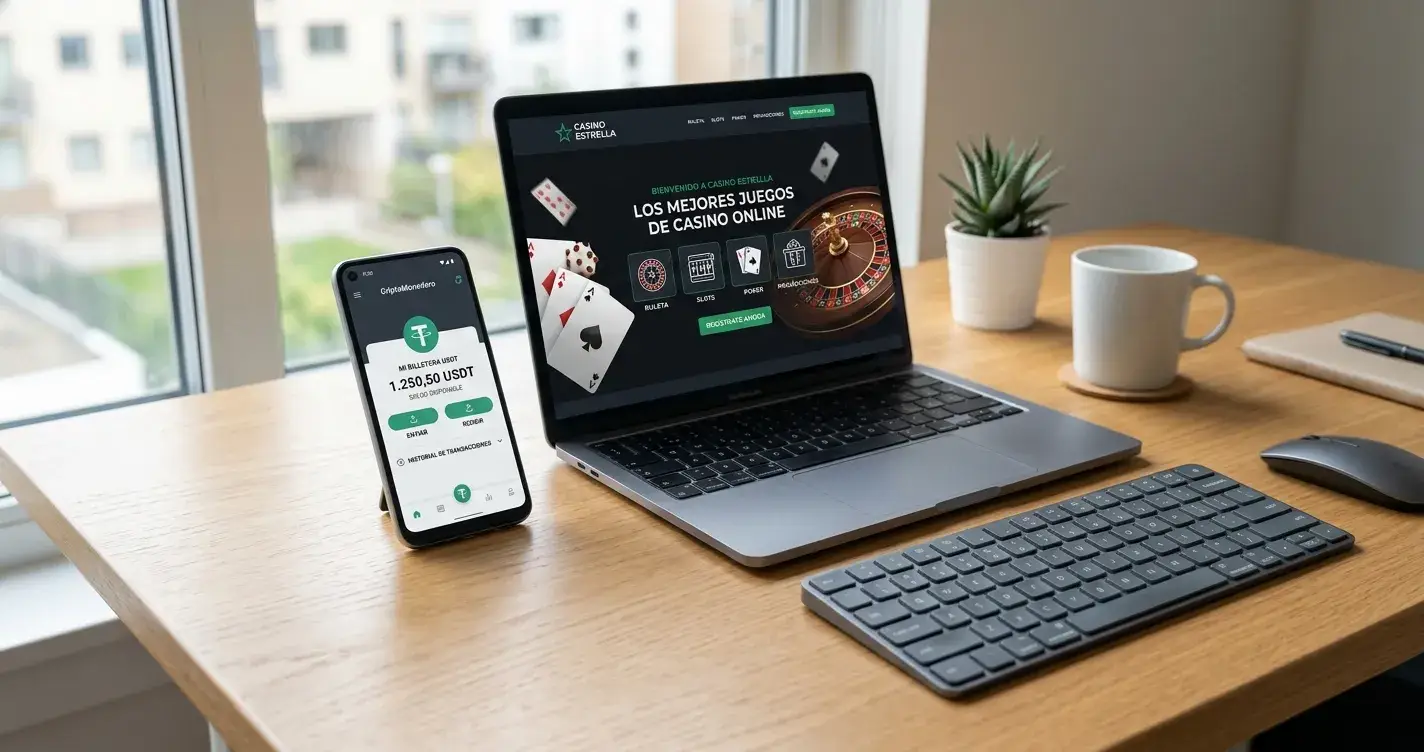 Casinos online que aceptan Tether USDT en España 2026