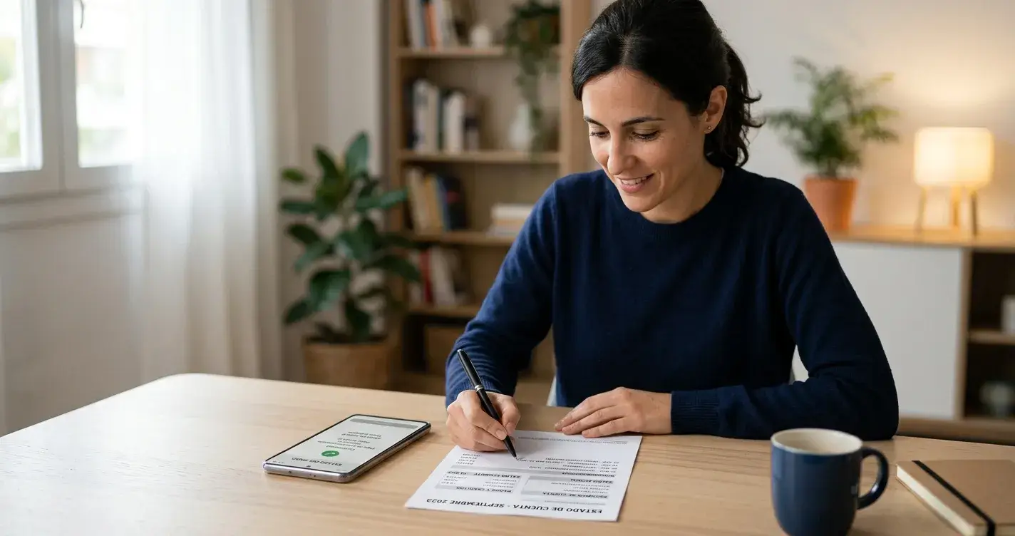 Mesa de trabajo revisando comisiones y límites de pagos con Solana