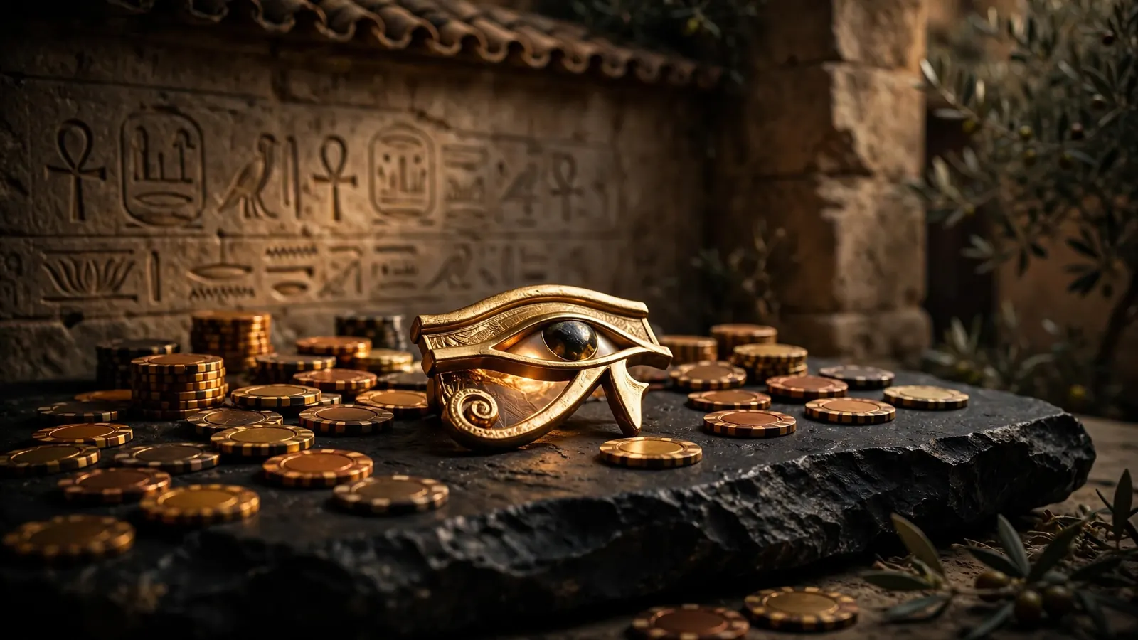 Casino tragaperras Eye of Horus: rodillos y reglas