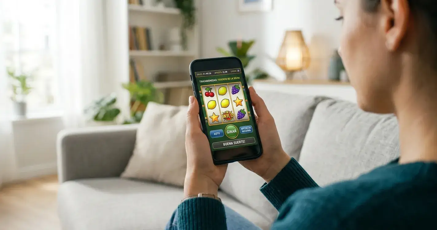 Juego móvil y tragaperras financiados con saldo ingresado mediante Mastercard