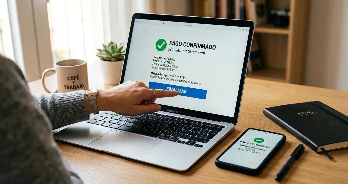 Proceso de depósito y retirada con PayPal en un casino online regulado español